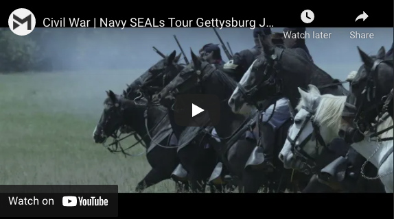 Filming Gettysburg with Jocko Willink and Leif Babin for fire service leadership documentary